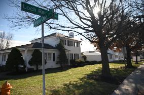 Mass Shooting Aftermath Outside Of Johnson Funeral Home In Towson Maryland