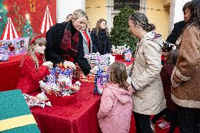 NO TABLOIDS: Christmas Gifts Distribution - Monaco