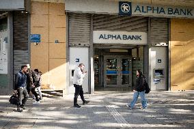 Greek Banks To Face 350 Euro Million Hit From New Measures