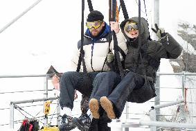 Les Arcs Camille Chamoux Zipline