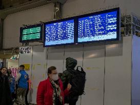 Train Traffic At Munich Central Station Temporarily Suspended