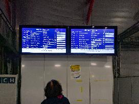 Train Traffic At Munich Central Station Temporarily Suspended