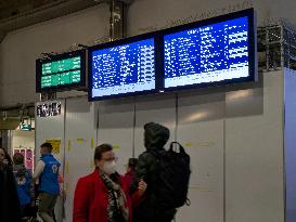 Train Traffic At Munich Central Station Temporarily Suspended