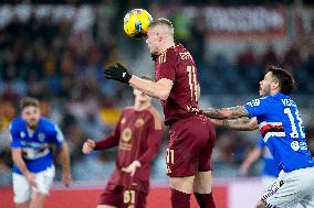 AS Roma  v UC Sampdoria - Coppa Italia