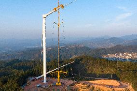 Guishushan Wind Farm Construction