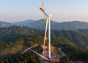 Guishushan Wind Farm Construction