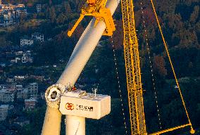 Guishushan Wind Farm Construction