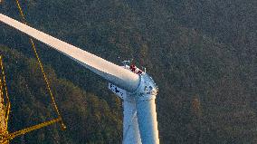 Guishushan Wind Farm Construction