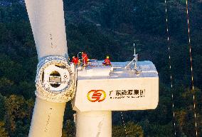 Guishushan Wind Farm Construction