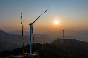 Guishushan Wind Farm Construction