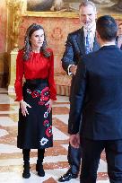 Royals Preside Over Charity Board Meeting - Madrid