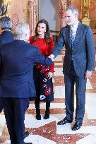 Royals Preside Over Charity Board Meeting - Madrid