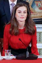 Royals Preside Over Charity Board Meeting - Madrid