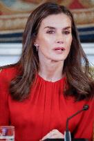 Royals Preside Over Charity Board Meeting - Madrid