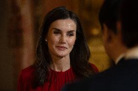 Royals Preside Over Charity Board Meeting - Madrid