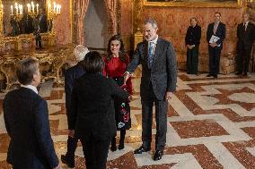 Royals Preside Over Charity Board Meeting - Madrid