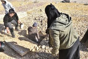 Mass Graves Damascus