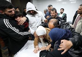 People Mourn Man Killed By Israeli Army Gunfire - West Bank