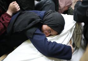 People Mourn Man Killed By Israeli Army Gunfire - West Bank