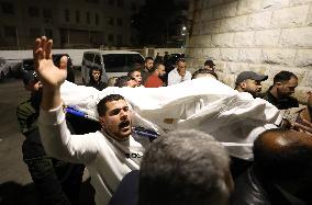 People Mourn Man Killed By Israeli Army Gunfire - West Bank