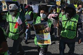 Demonstration Held On International Migrants Day In Mexico