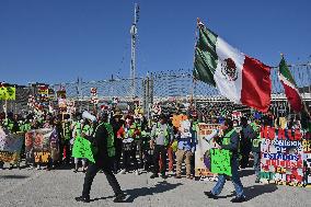 Demonstration Held On International Migrants Day In Mexico