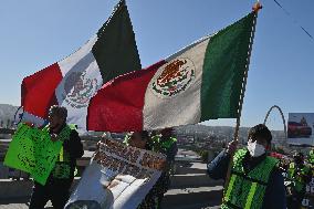 Demonstration Held On International Migrants Day In Mexico