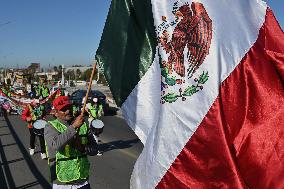 Demonstration Held On International Migrants Day In Mexico