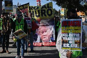 Demonstration Held On International Migrants Day In Mexico