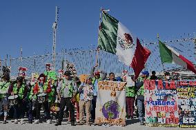 Demonstration Held On International Migrants Day In Mexico