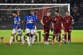 AS Roma v Sampdoria - Coppa Italia