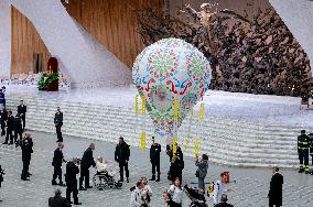 Pope Francis Attends His Wednesday General Audience In Vatican City