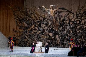 Pope Francis Attends His Wednesday General Audience In Vatican City