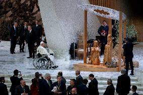 Pope Francis Attends His Wednesday General Audience In Vatican City