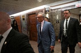 Robert F. Kennedy Jr. Visits Capitol Hill - Washington