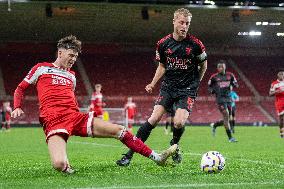 Middlesbrough v SL Benfica - Premier League International Cup