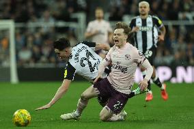 Newcastle United v Brentford - Carabao Cup Quarter Final