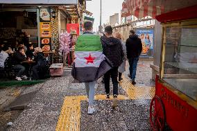 Syrians Celebrate The Fall Of Al-Assad - Izmir