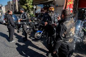 Harley Davidson Bikers - Tehran