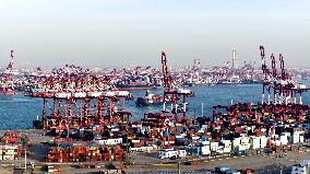 Shandong Port Container Throughput Record