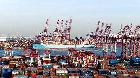 Shandong Port Container Throughput Record