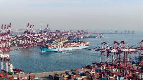 Shandong Port Container Throughput Record