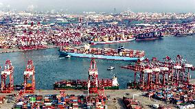 Shandong Port Container Throughput Record