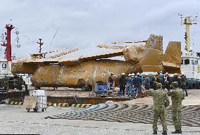 GSDF Osprey bound for Chiba for repair