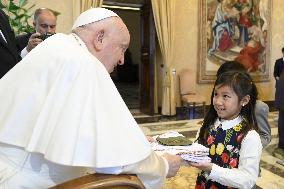 Pope Francis Holds Audiences - Vatican