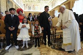 Pope Francis Holds Audiences - Vatican