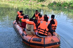 Mock Drill On Flood Disaster In Assam