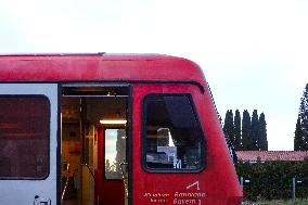 Suedostbayernbahn Train At Wasserburg Am Inn