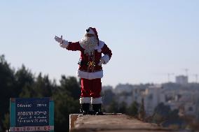 Christmas Preparations In Jerusalem