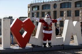 Christmas Preparations In Jerusalem